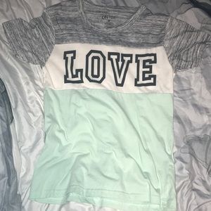 Cute love shirt